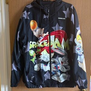Members Only Space Jam Black Jacket